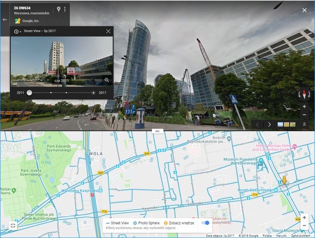 StreetView historia