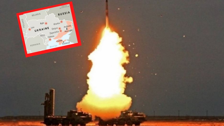Odpalenie rakiety rosyjskiego systemu S-300