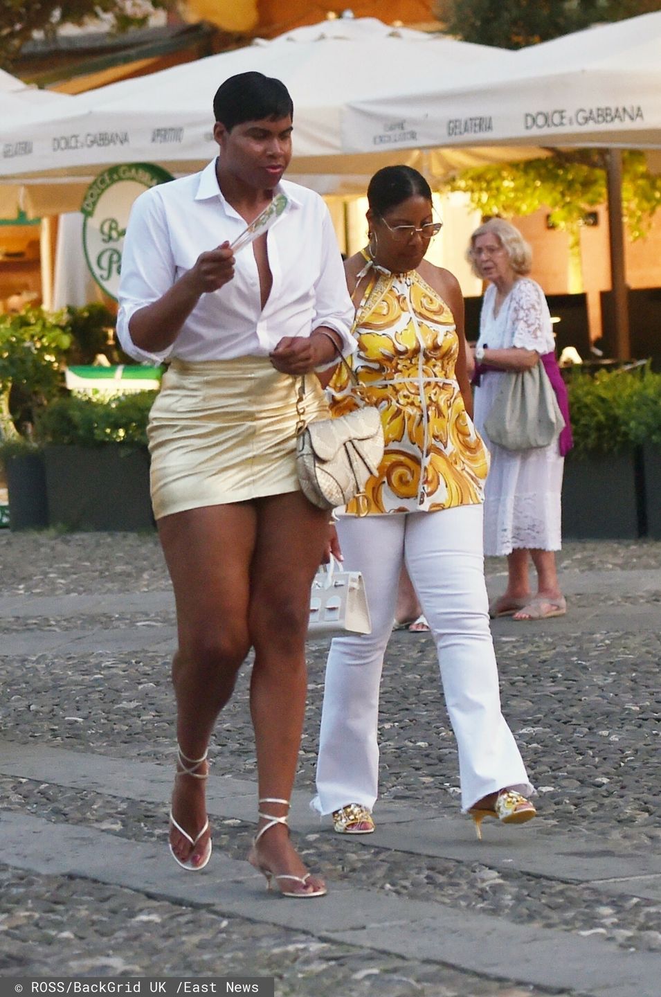 Magic Johnson z rodziną w Portofino