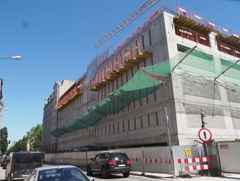 Łódź: Parkingi kubaturowe rosną w górę. Kiedy wjadą tu pierwsze samochody?