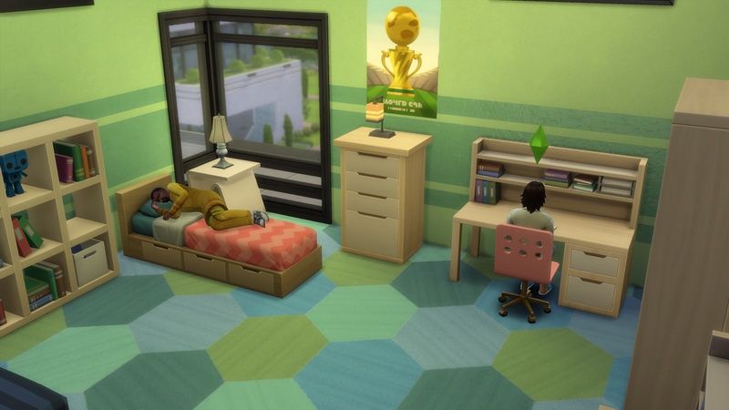 The Sims 4: Uniwersytet - pokój w akademiku