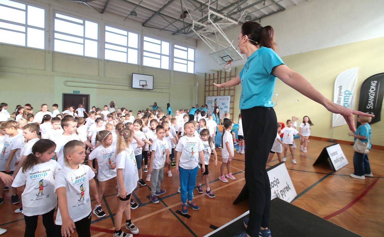 Szczecin: Zaszczepić bakcyla sportu. Monika Pyrek Camp w SP2