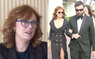 Susan Sarandon o Cannes: "Pojawiło się wiele pięknych sukni, w których nie dało się usiąść ani pójść do toalety"