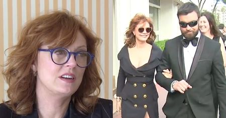 Susan Sarandon o Cannes: "Pojawiło się wiele pięknych sukni, w których nie dało się usiąść ani pójść do toalety"