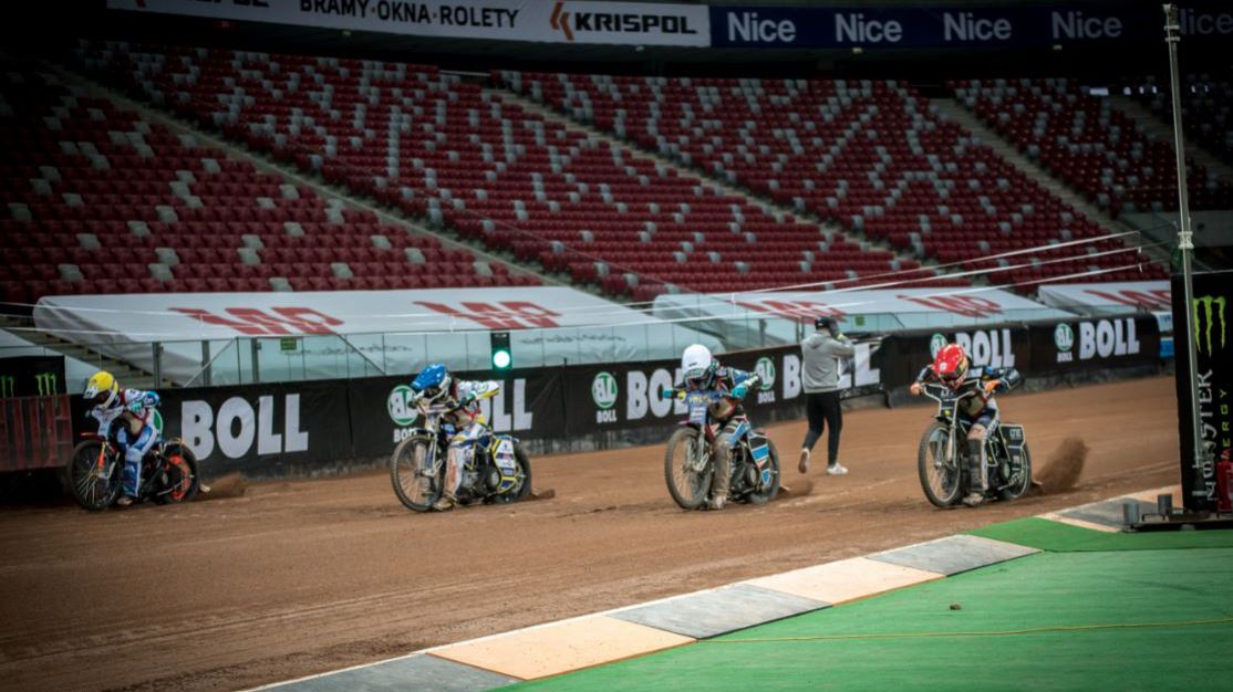 Materiały prasowe / Zuzanna Kloskowska (PZM / PGE Ekstraliga) / Na zdjęciu: test toru na PGE Narodowym (14 maja 2019)