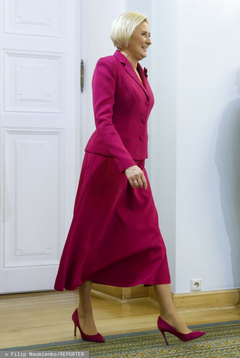 Agata Duda na finałowej gali konkursu "Dla Dobra Wspólnego"