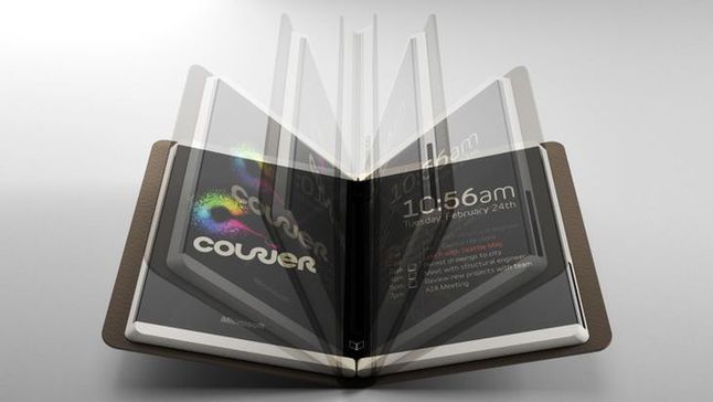 Koncepcyjny projekt urządzenia Microsoft Courier