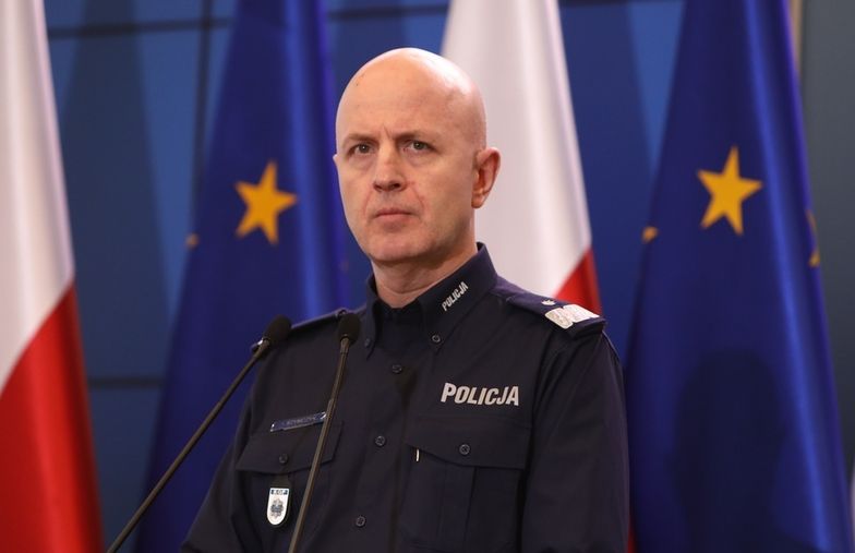Jarosław Szymczyk jest komendantem główny policji.