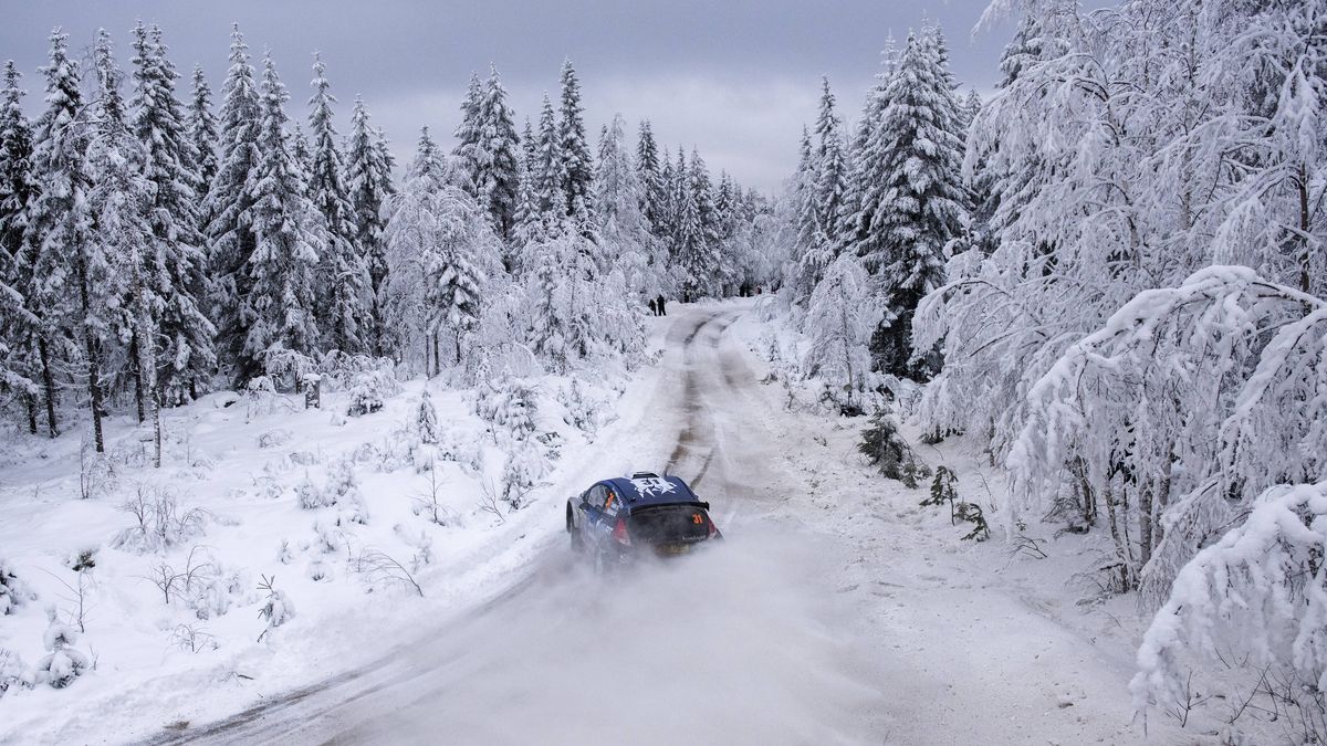 Materiały prasowe / Red Bull / Na zdjęciu: trasa podczas Rajdu Szwecji