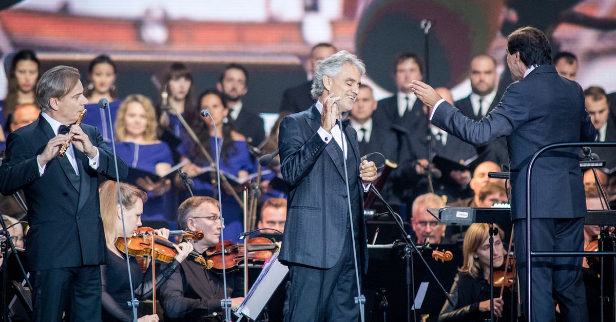 Andrea Bocelli w Warszawie - prezentujemy spot koncertowy