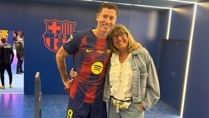 Mama Lewandowskiego na meczu. Wzruszające słowa