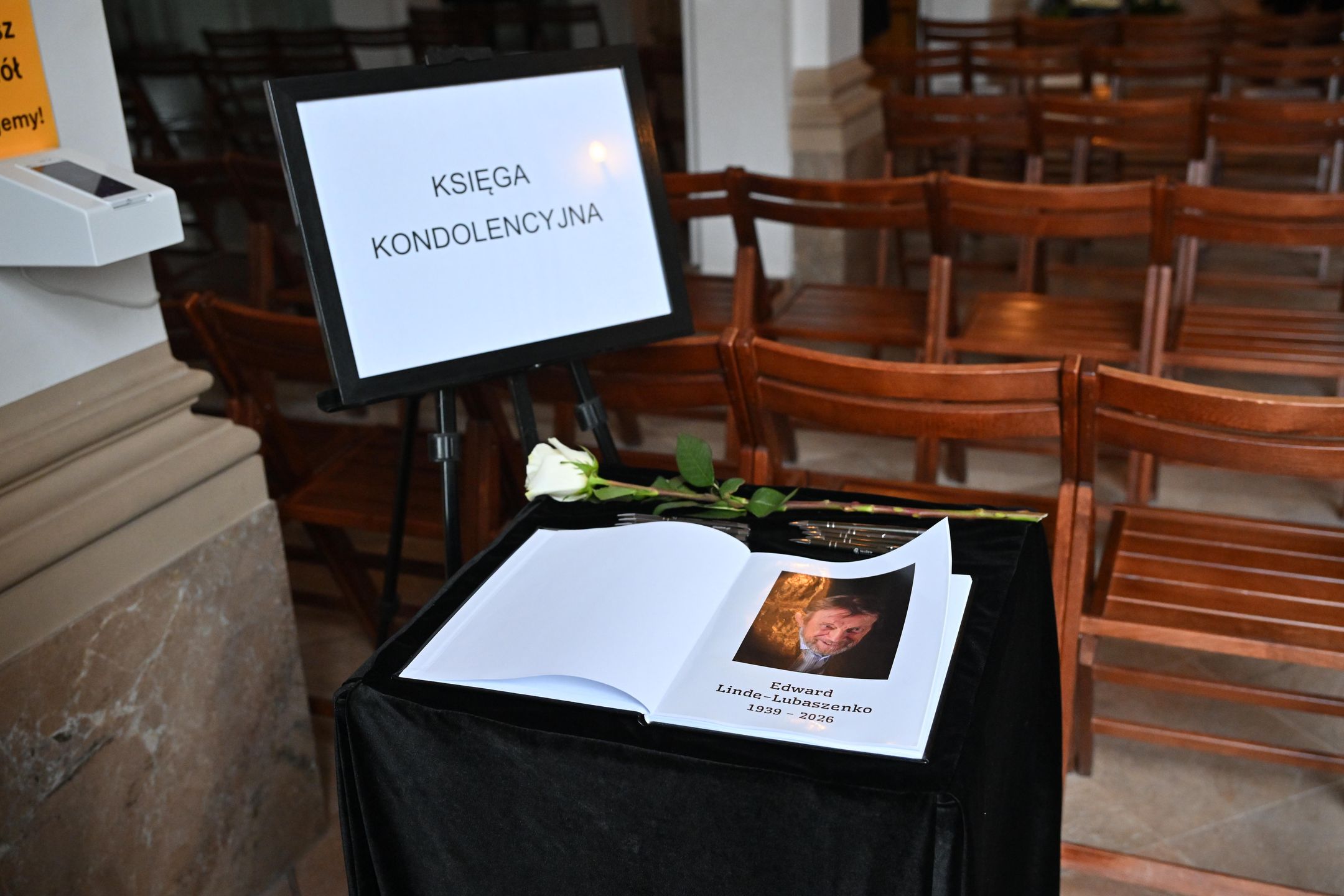 Pogrzeb Edwarda Linde-Lubaszenki 