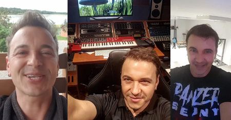 Taras z widokiem na jezioro, studio nagraniowe i wielka kuchnia. Tak mieszka Radek Liszewski z zespołu "Weekend"! (ZDJĘCIA)