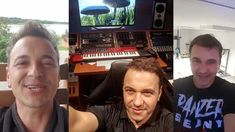 Taras z widokiem na jezioro, studio nagraniowe i wielka kuchnia. Tak mieszka Radek Liszewski z zespołu "Weekend"! (ZDJĘCIA)