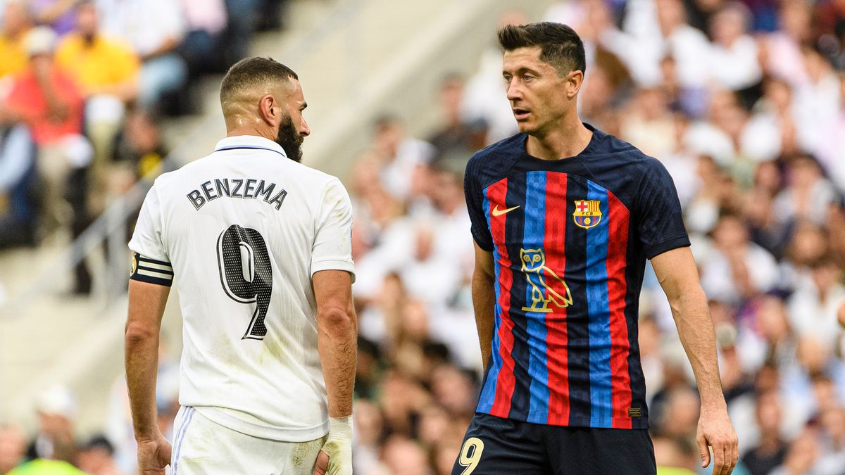 Zdjęcie okładkowe artykułu: Getty Images / Alvaro Medranda / Na zdjęciu: Robert Lewandowski i Karim Benzema.