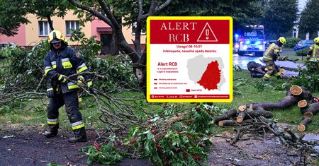 Alert RCB. Ostrzeżenia dla mieszkańców 10 województw