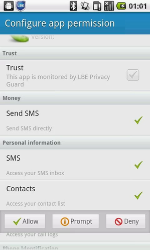 LBE Privacy Guard