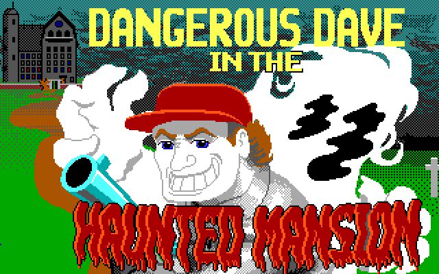Dangerous Dave in the Haunted Mansion. Klasyczna platformówka twórców Quake'a