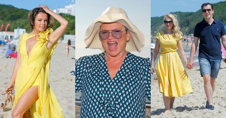 Gwiazdy na Festiwalu w Międzyzdrojach: Katarzyna Bonda z partnerem, zmysłowa  Glinka i roześmiana Figura (ZDJĘCIA)