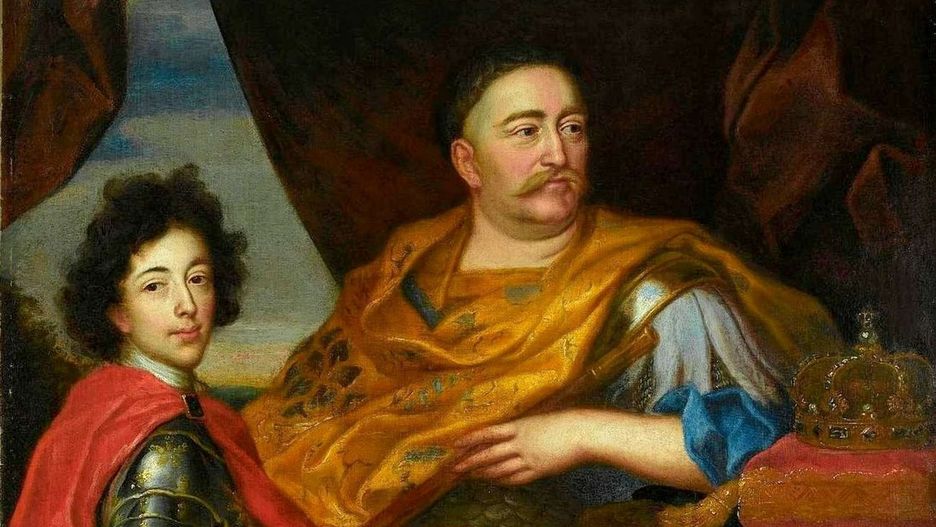 Portret Jana III Sobieskiego z synem Jakubem