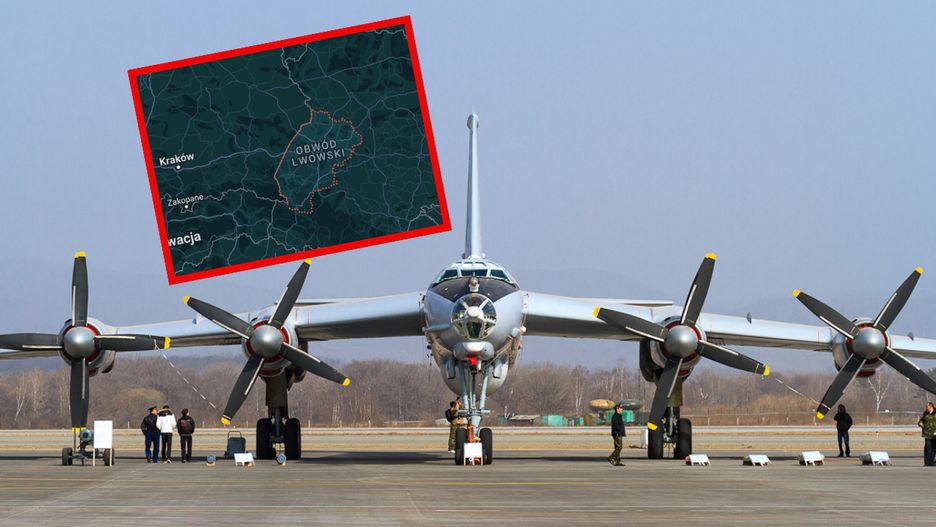 Nocny atak Rosjan z użyciem Tu-95