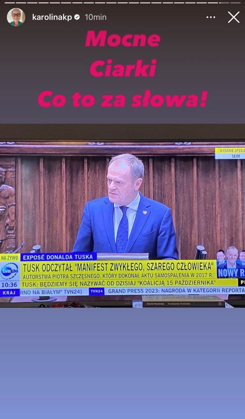 Karolina Korwin Piotrowska ocenia exposé Donalda Tuska