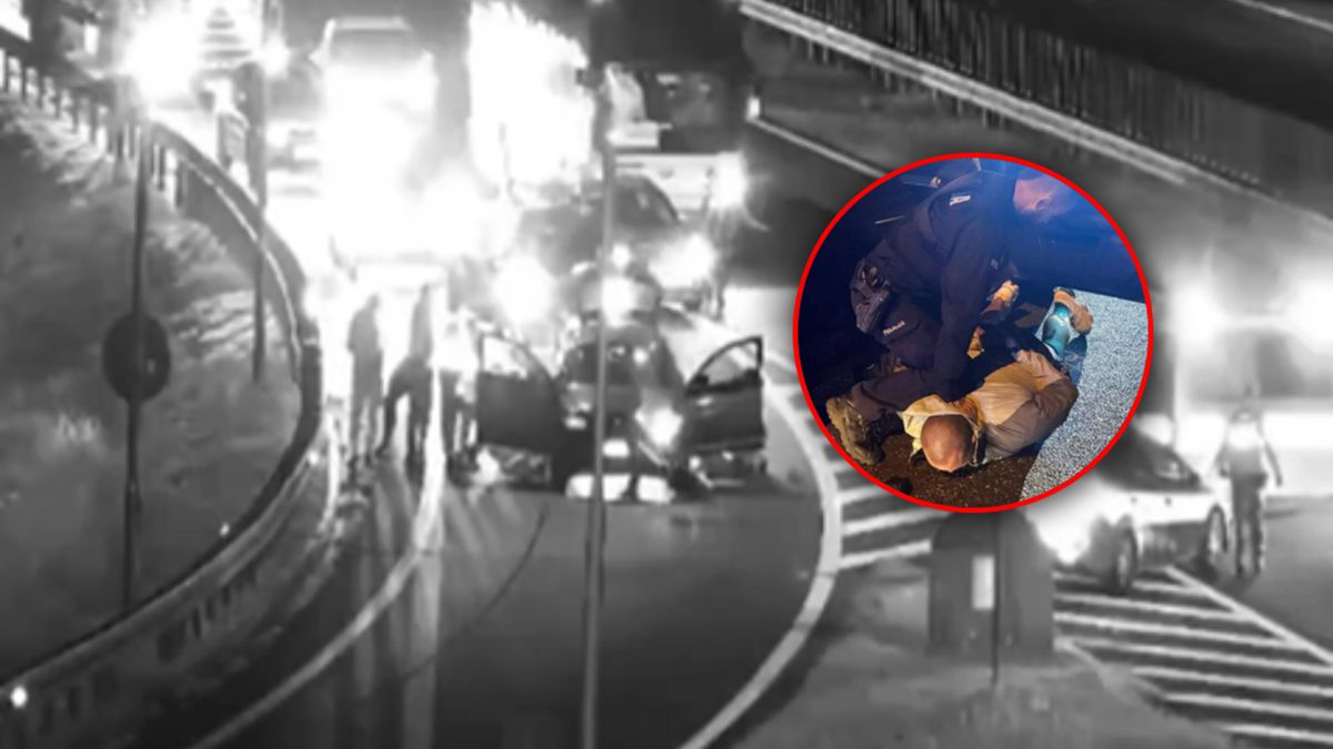 Do zatrzymania doszło na autostradzie A2.