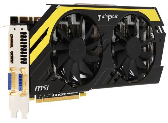 MSI GeForce GTX 680 Lightning karta graficzna zdjęcie