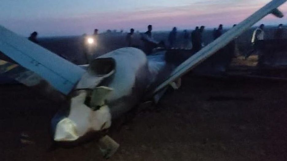 Wrak MQ-9 Reaper w Syrii