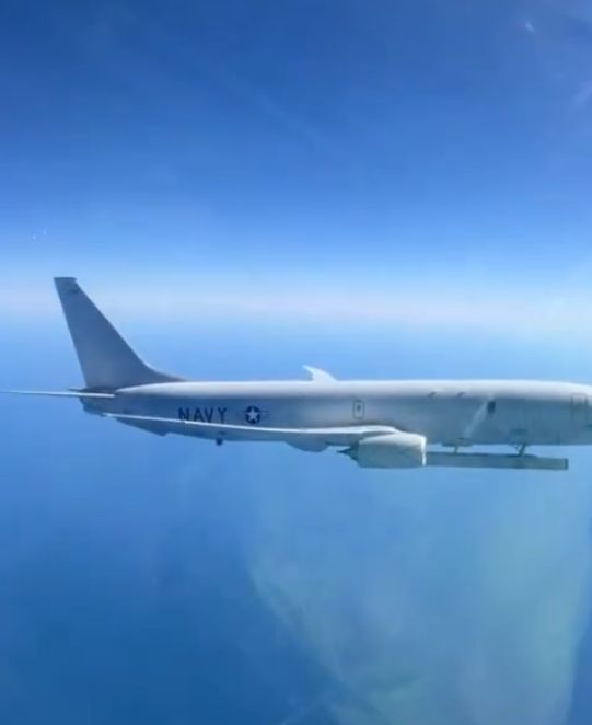 Amerykański P-8 Posejdon nad Morzem Czarnym. Wywołał reakcję Rosjan