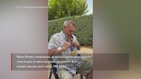 Chwyta za serce. Oddał dziadkowi złoty medal