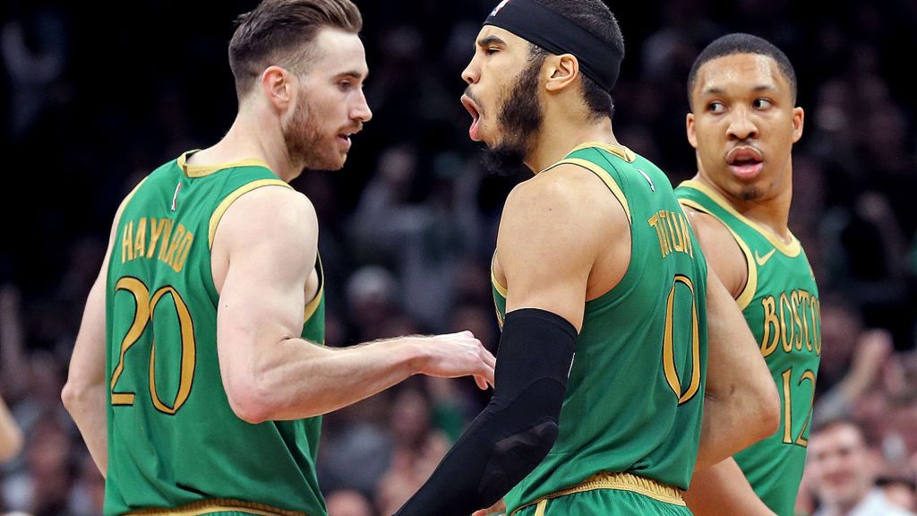 Zdjęcie okładkowe artykułu: Getty Images / Matt Stone/MediaNews Group/Boston Herald / Na zdjęciu: koszykarze Boston Celtics