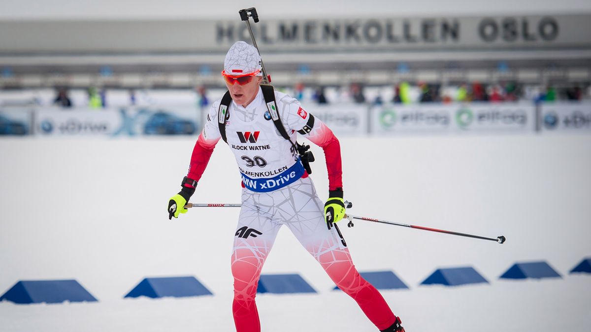 WP SportoweFakty / Szymon Sikora / PZBiath. / Na zdjęciu: Magdalena Gwizdoń