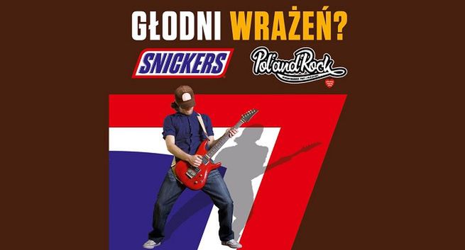 Snickers ze specjalną strefą na Pol'and'Rock Festival