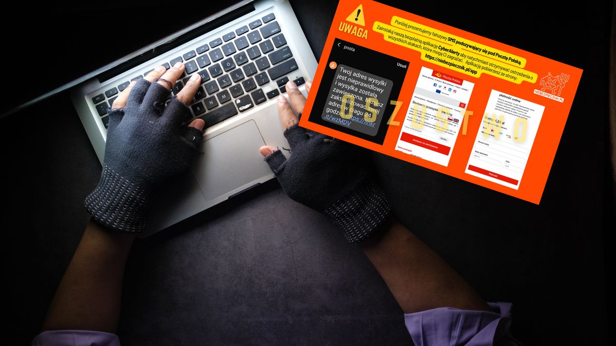 Oszuści polubili ostatnio podszywanie się pod Pocztę Polską