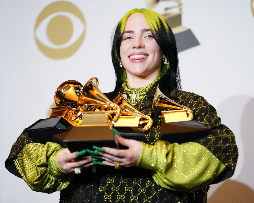 18-letnia Billie Eilish zdobyła w 2020 r. aż pięć nagród Grammy