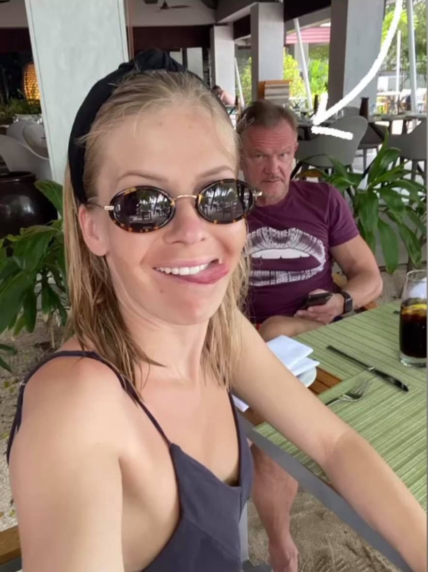 Cezary i Edyta Pazurowie na wakacjach