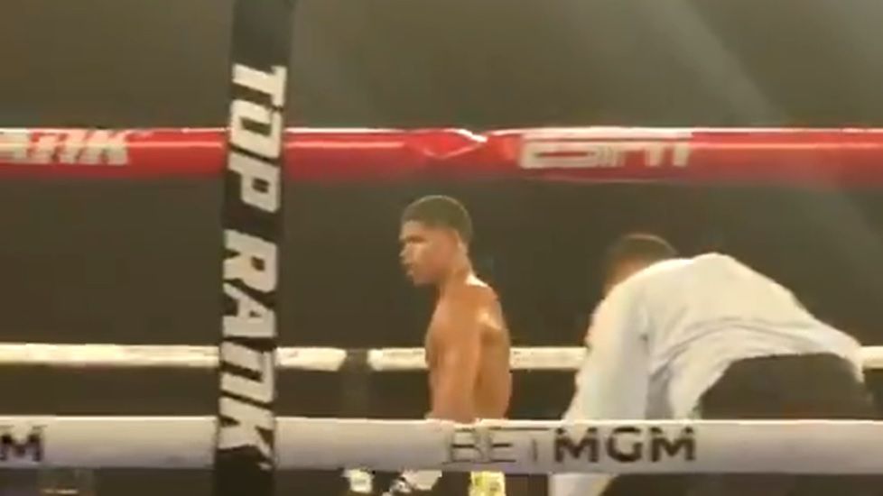 Shakur Stevenson znokautował rywala