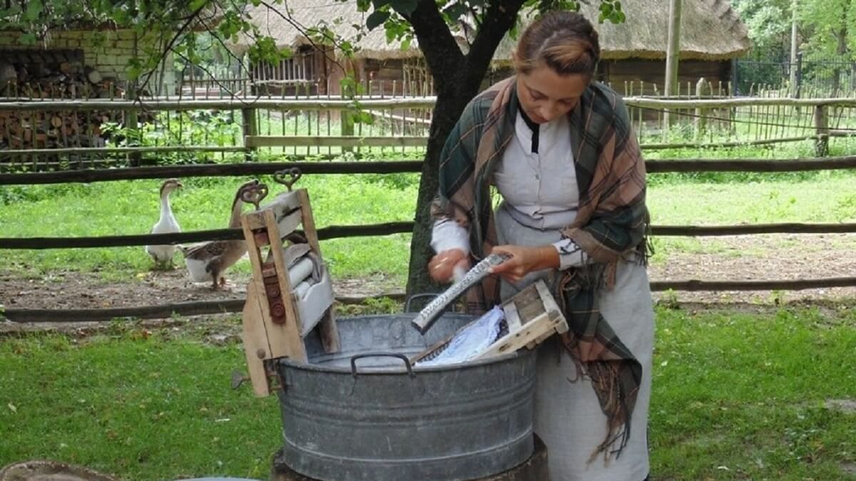 Inscenizacja jak kiedyś się pracowało