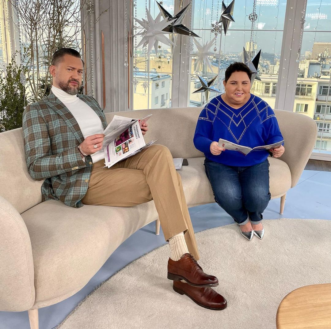 Marcin Prokop i Dorota Wellman w "Dzień dobry TVN"