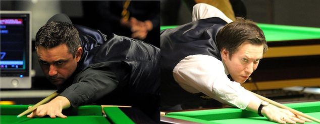 Alan McManus i Dominic Dale (fot. Wikipedia)