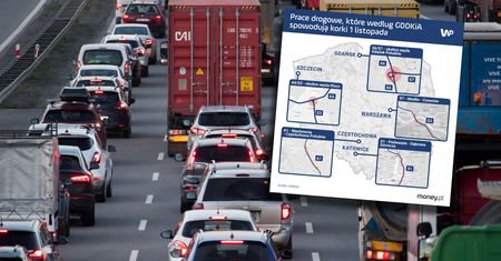 Gdzie spodziewać się korków na Wszystkich Świętych? Oto mapa możliwych zatorów