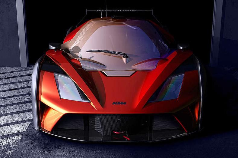 KTM X-Bow na deszcz i tor