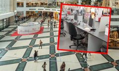 Cegła spadła z sufitu w MediaMarkt. Groźny incydent w galerii handlowej