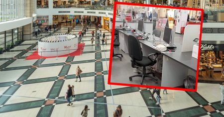 Cegła spadła z sufitu w MediaMarkt. Groźny incydent w galerii handlowej
