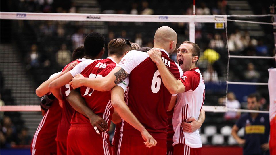 Materiały prasowe / FIVB / Na zdjęciu: siatkarze reprezentacji Polski