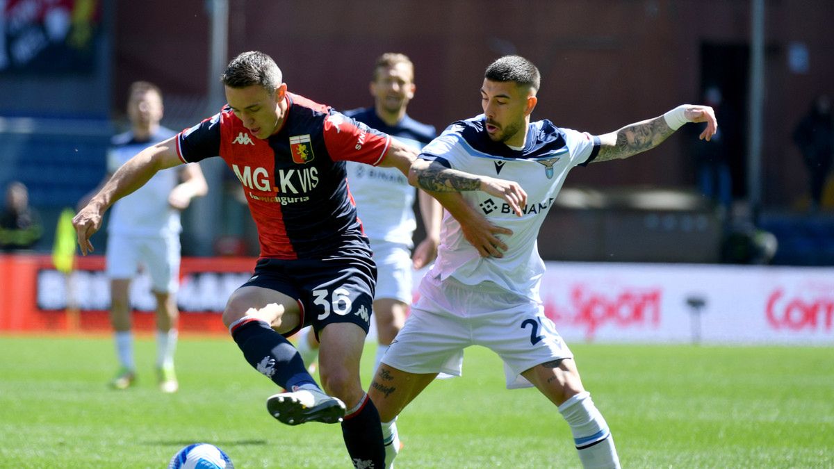 Getty Images / Na zdjęciu: mecz Genoa CFC - Lazio