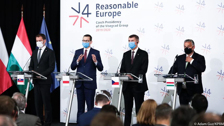 Grupa Wyszehradzka. Do Polski mają trafić miliardy euro na odbudowę gospodarki po kryzysie wywołanym epidemią