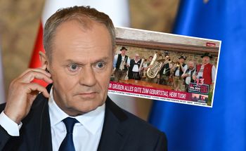 Donald Tusk obchodzi urodziny. TV Republika nie mogła sobie darować