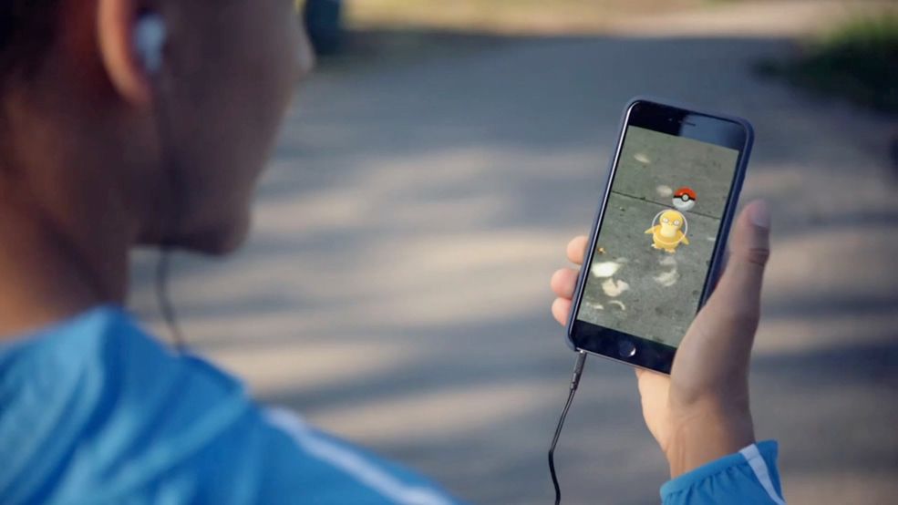 Pokémon GO wykorzystuje rozszerzoną rzeczywistość